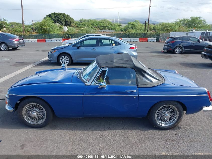 1969 Mg Mgb VIN: 138176 Lot: 40108189