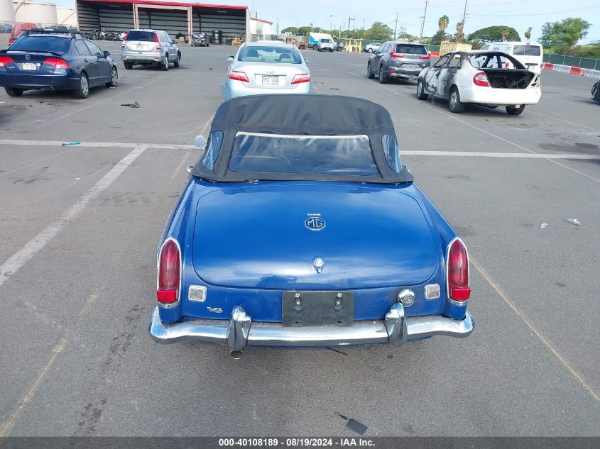 1969 Mg Mgb VIN: 138176 Lot: 40108189