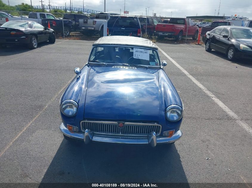 1969 Mg Mgb VIN: 138176 Lot: 40108189