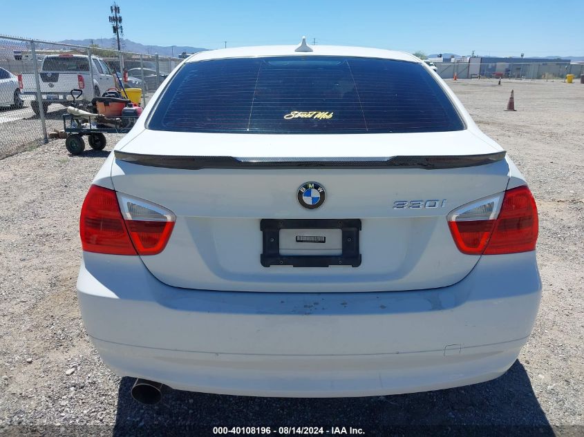 2006 BMW 330I VIN: WBAVB33566KR78313 Lot: 40108196