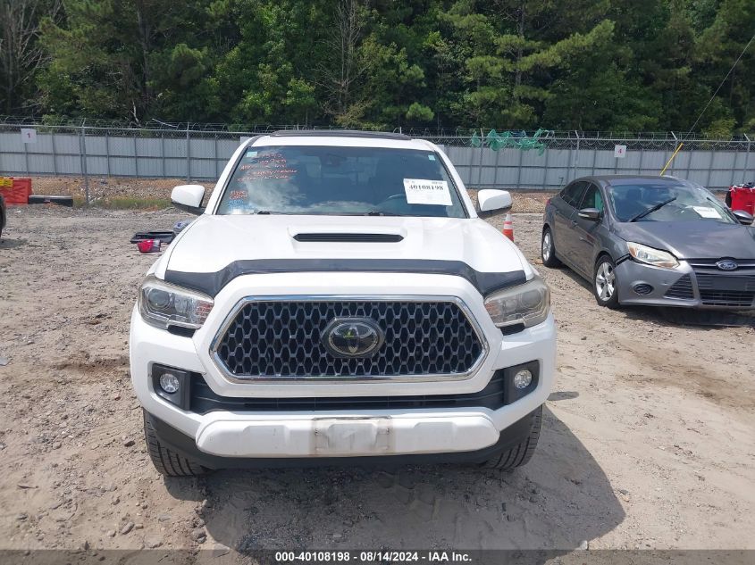 2018 Toyota Tacoma Trd Sport VIN: 5TFAZ5CN8JX066142 Lot: 40108198