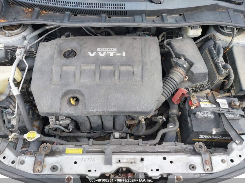 2010 Toyota Corolla Le VIN: 2T1BU4EE0AC303585 Lot: 40108231