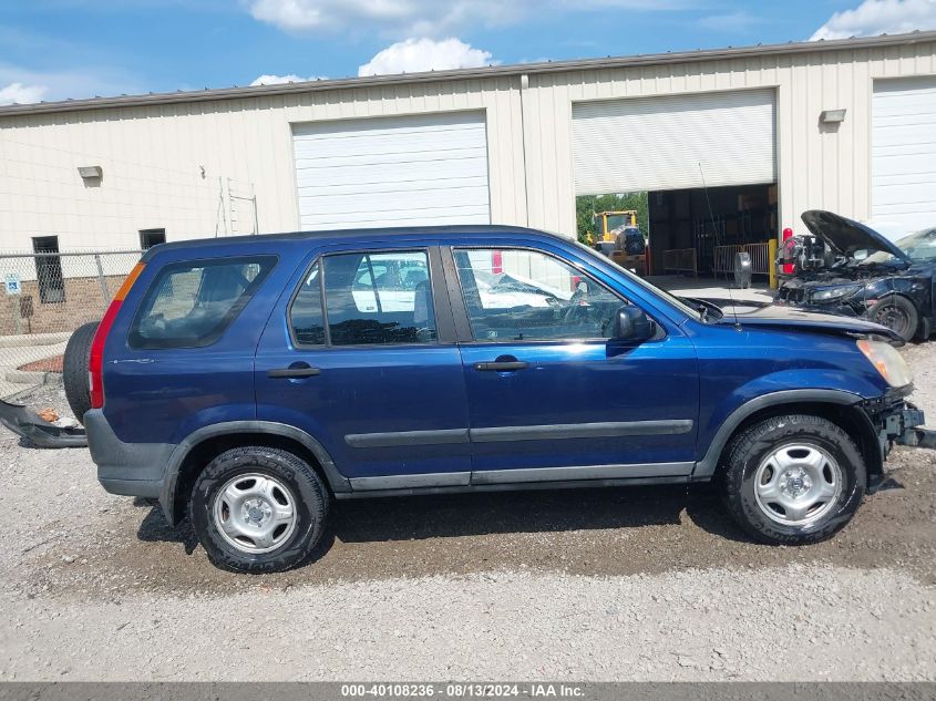 2003 Honda Cr-V Lx VIN: SHSRD68413U104436 Lot: 40108236