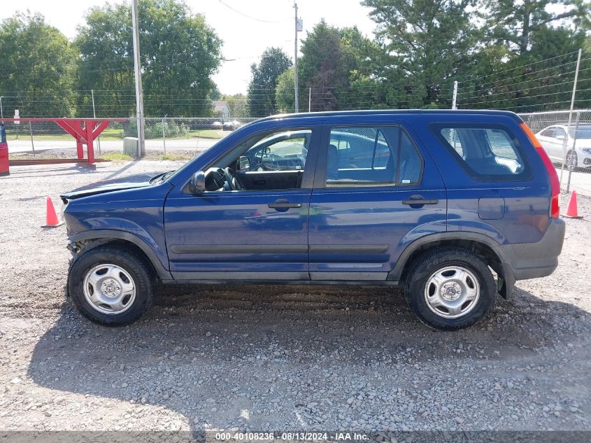 2003 Honda Cr-V Lx VIN: SHSRD68413U104436 Lot: 40108236