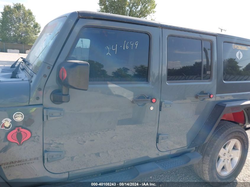 2015 Jeep Wrangler Unlimited Rubicon VIN: 1C4BJWFG8FL705844 Lot: 40108243