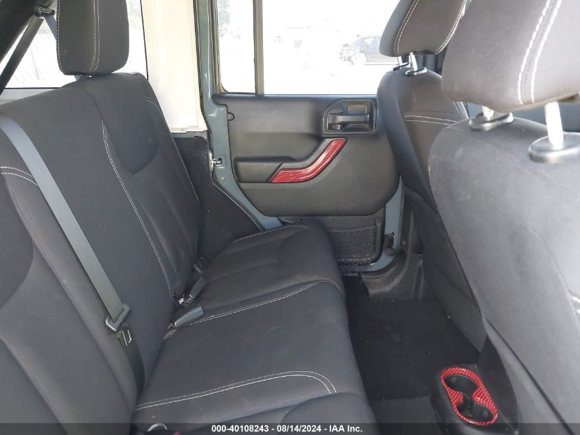 2015 Jeep Wrangler Unlimited Rubicon VIN: 1C4BJWFG8FL705844 Lot: 40108243