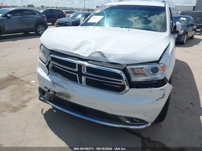 2019 Dodge Durango Sxt Plus Rwd VIN: 1C4RDHAG5KC659229 Lot: 40108273