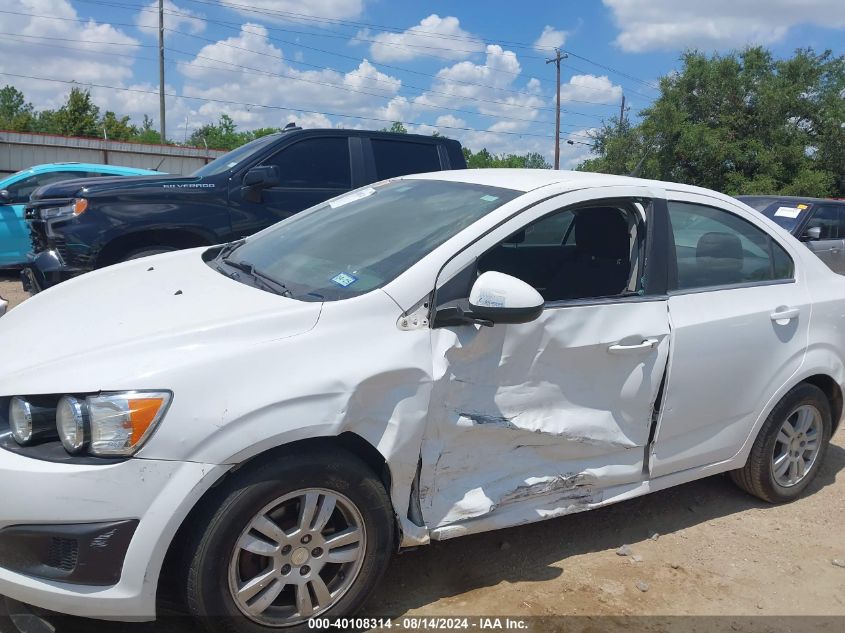 2014 Chevrolet Sonic Lt Auto VIN: 1G1JC5SH9E4218877 Lot: 40108314