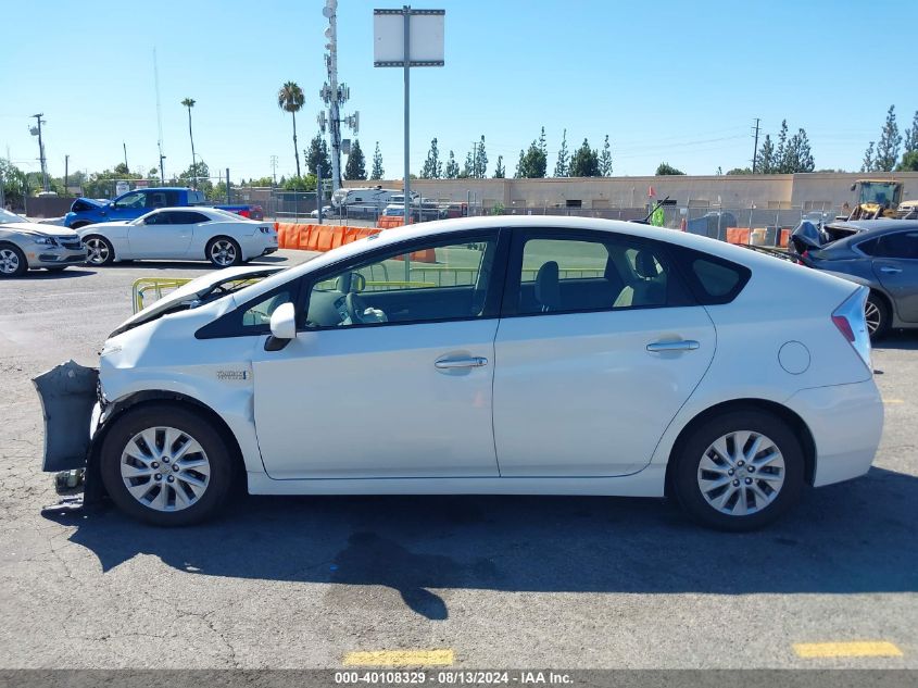 2012 Toyota Prius Plug-In VIN: JTDKN3DP1C3003043 Lot: 40108329