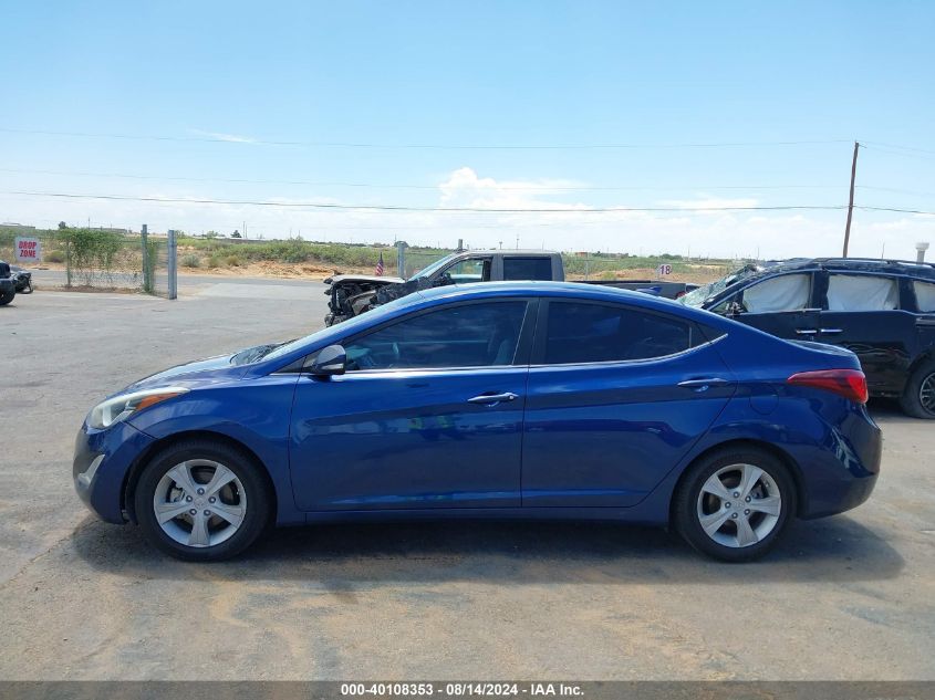 2016 Hyundai Elantra Value Edition VIN: 5NPDH4AE3GH728226 Lot: 40108353