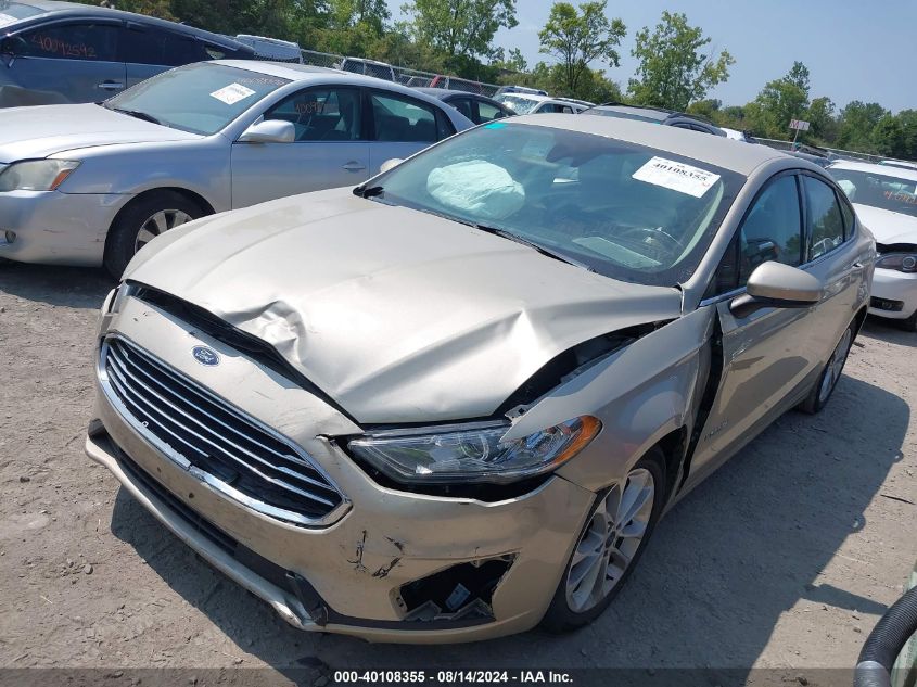 3FA6P0LU1KR214816 2019 FORD FUSION - Image 2