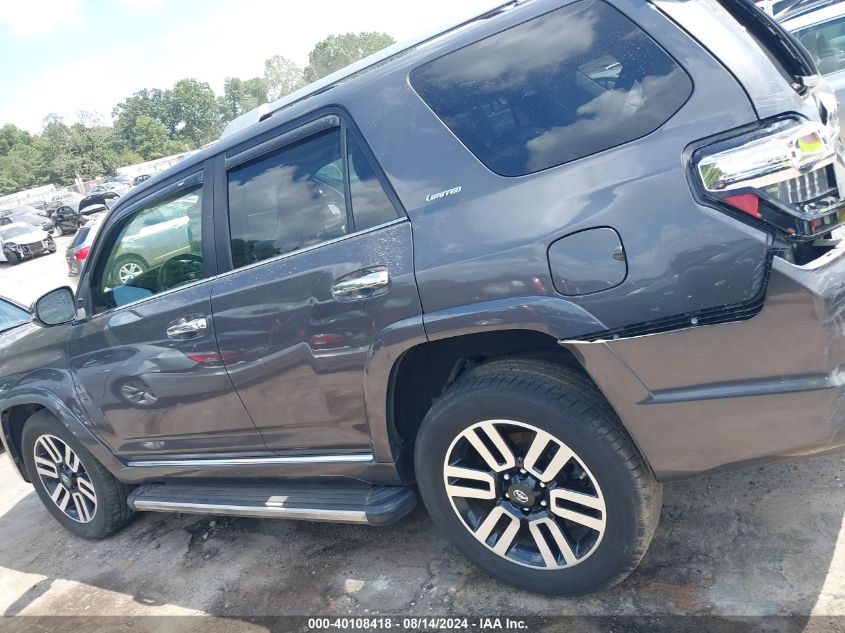 2017 Toyota 4Runner Limited VIN: JTEBU5JR1H5472905 Lot: 40108418