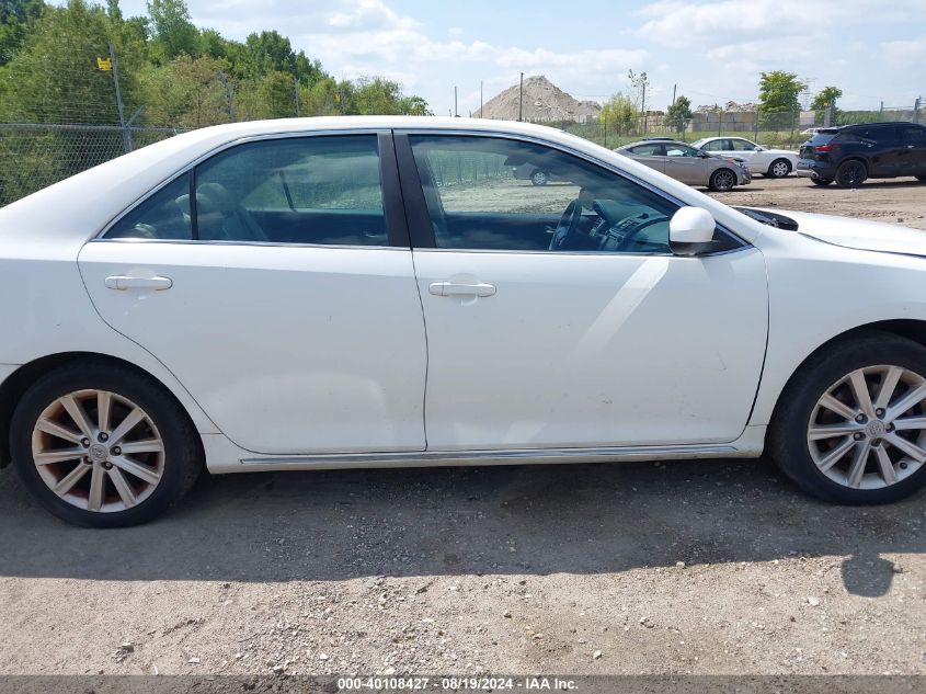 2013 Toyota Camry Xle VIN: 4T4BF1FK6DR281937 Lot: 40108427