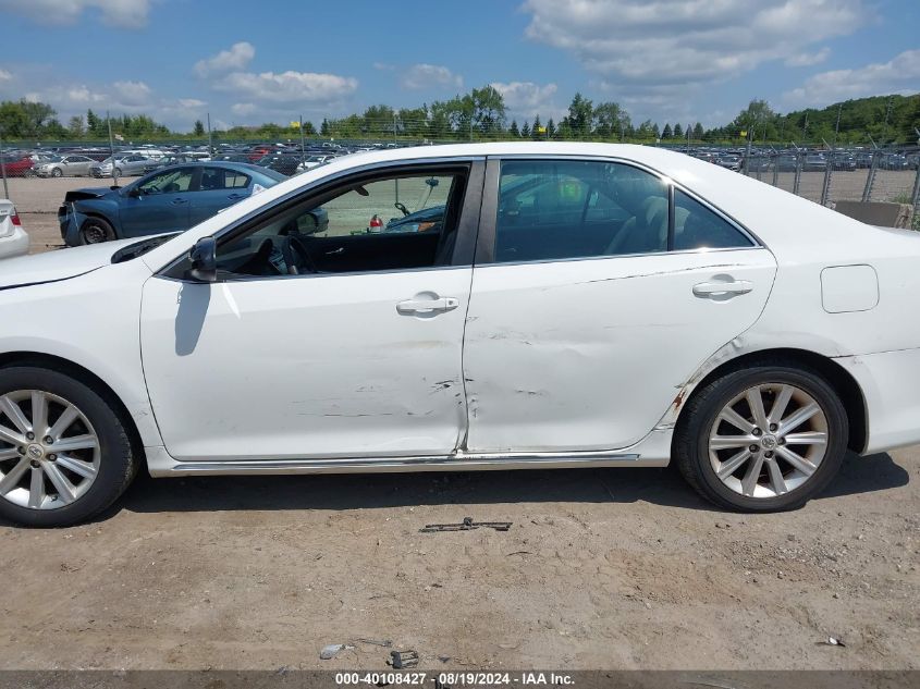 2013 Toyota Camry Xle VIN: 4T4BF1FK6DR281937 Lot: 40108427