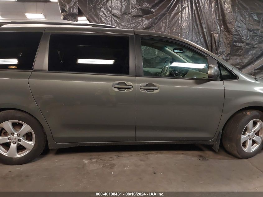 2011 Toyota Sienna Le V6 VIN: 5TDKK3DC2BS151785 Lot: 40108431