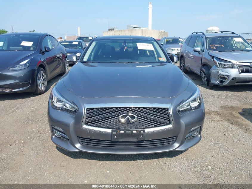 2015 Infiniti Q50 Premium VIN: JN1BV7AR5FM392641 Lot: 40108443