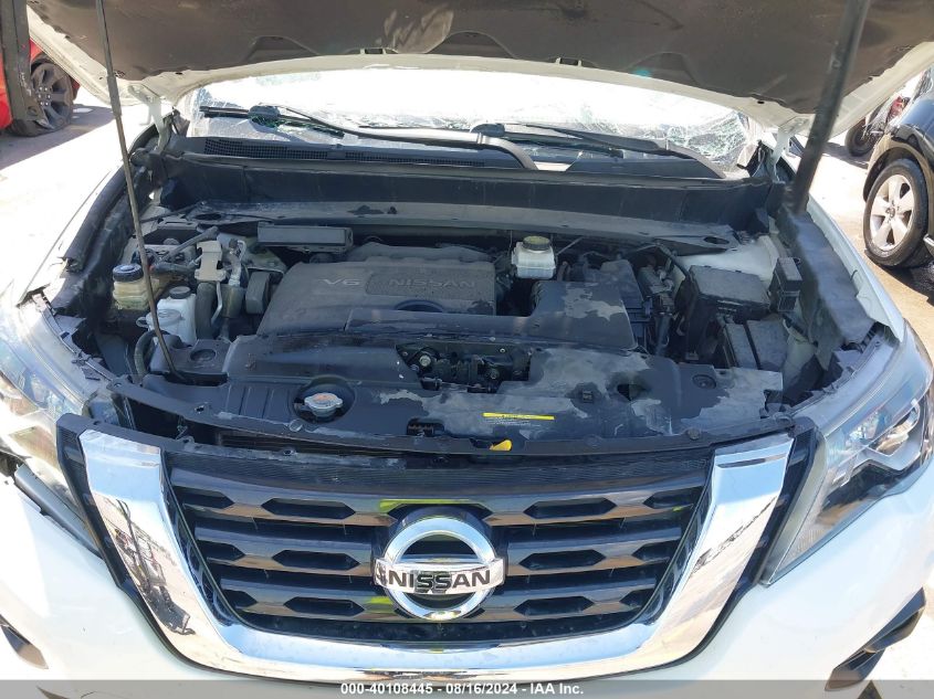 VIN 5N1DR2MN1KC591767 2019 NISSAN PATHFINDER SV
