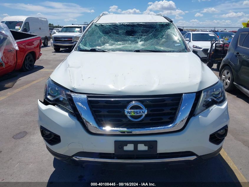 2019 Nissan Pathfinder Sv VIN: 5N1DR2MN1KC591767 Lot: 40108445