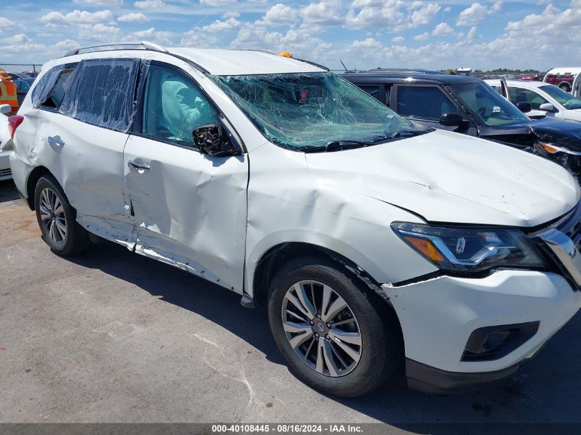 2019 Nissan Pathfinder Sv VIN: 5N1DR2MN1KC591767 Lot: 40108445