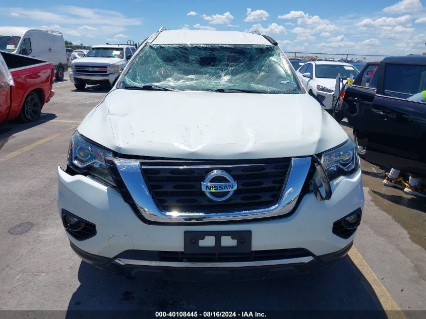 2019 Nissan Pathfinder Sv VIN: 5N1DR2MN1KC591767 Lot: 40108445