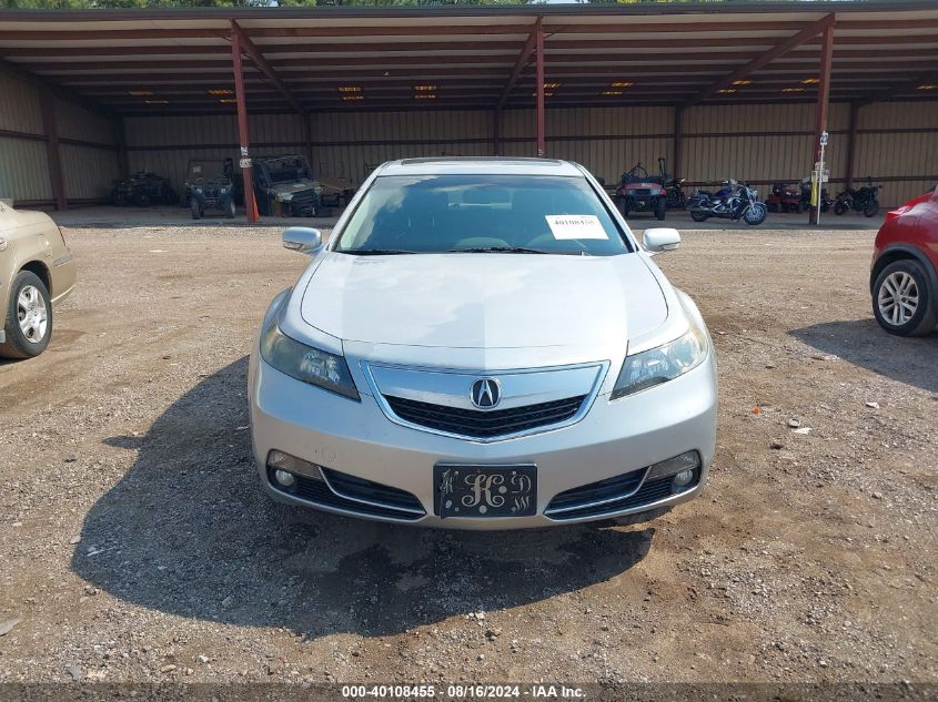 2013 Acura Tl 3.5 VIN: 19UUA8F28DA013344 Lot: 40108455