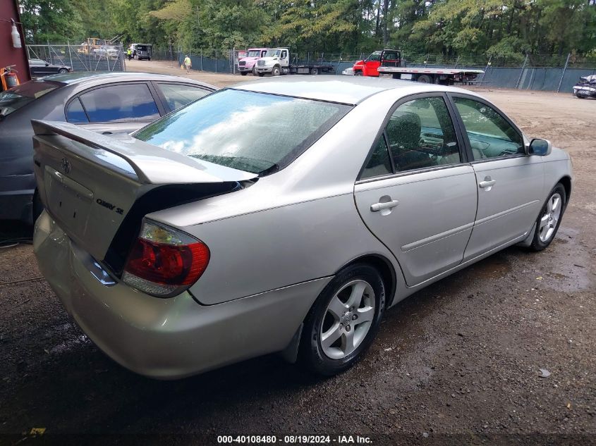 2005 Toyota Camry Se VIN: 4T1BE32K75U543917 Lot: 40108480