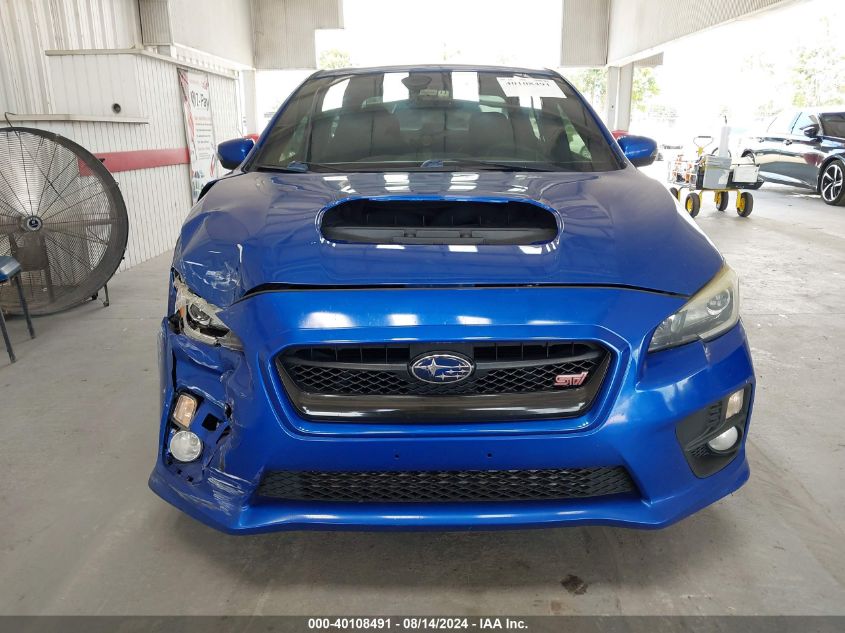 2016 Subaru Wrx Sti VIN: JF1VA2M66G9800567 Lot: 40108491