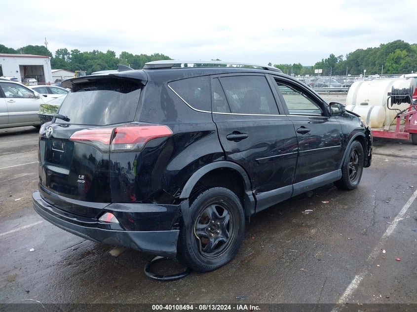 VIN 2T3BFREV1JW857764 2018 TOYOTA RAV4 LE
