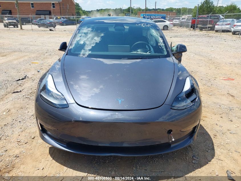 2023 Tesla Model 3 VIN: 5YJ3E1EA4PF648488 Lot: 40108503