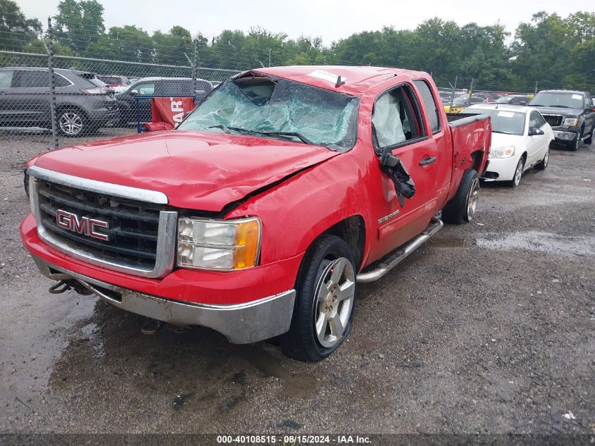 1GTSKVE3XAZ287458 2010 GMC Sierra 1500 Sle