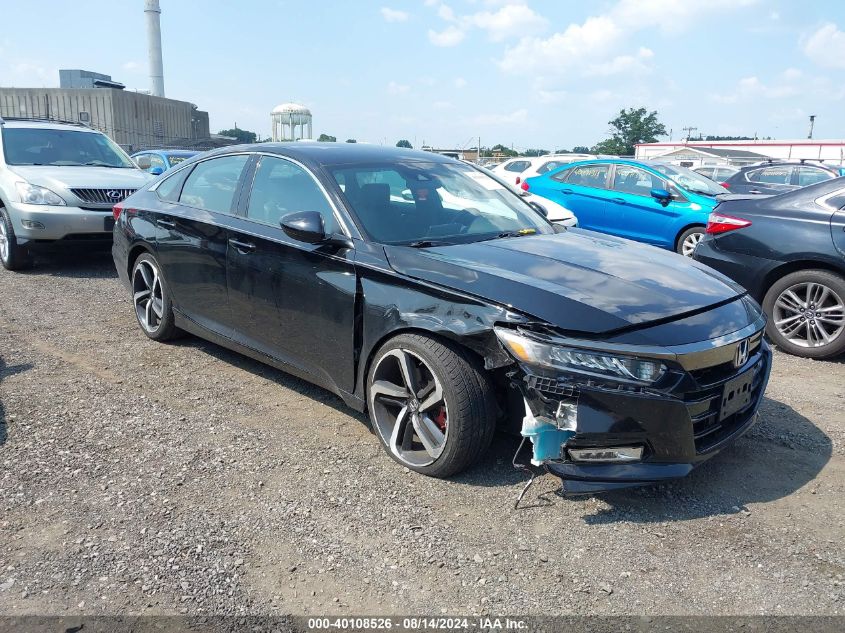 1HGCV1F3XKA136818 2019 HONDA ACCORD - Image 1