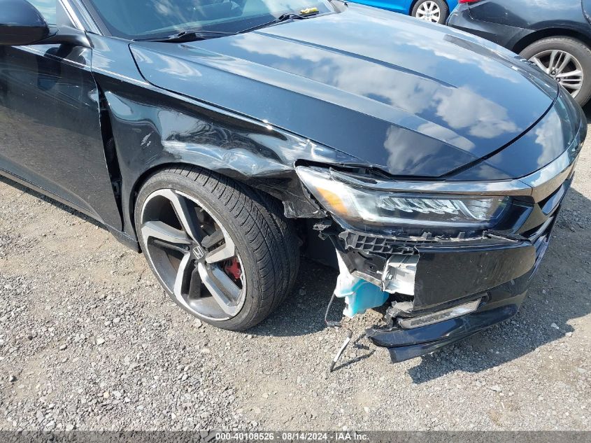 1HGCV1F3XKA136818 2019 Honda Accord Sport