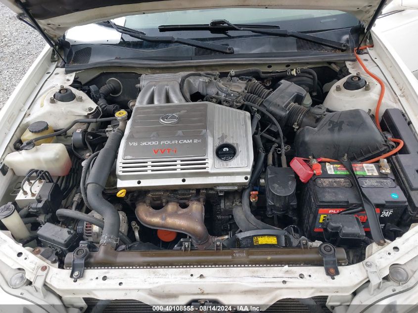 2001 Lexus Es 300 VIN: JT8BF28G515110386 Lot: 40108555