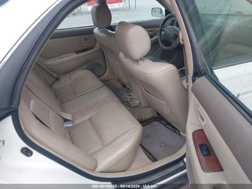 2001 Lexus Es 300 VIN: JT8BF28G515110386 Lot: 40108555