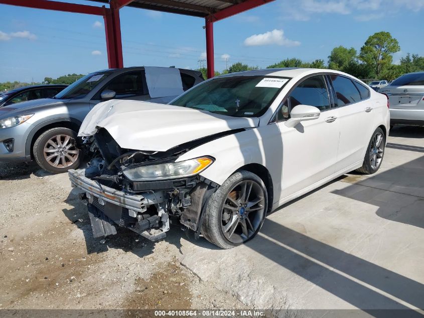 VIN 3FA6P0K93DR188011 2013 Ford Fusion, Titanium no.2