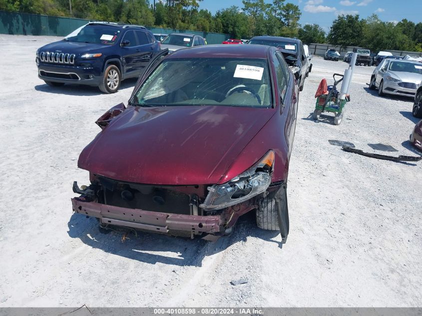 2009 Honda Accord Lx VIN: 1HGCP263X9A041590 Lot: 40108598