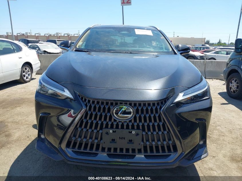 2022 Lexus Nx 350 VIN: 2T2AGCEZ5NC009777 Lot: 40108623