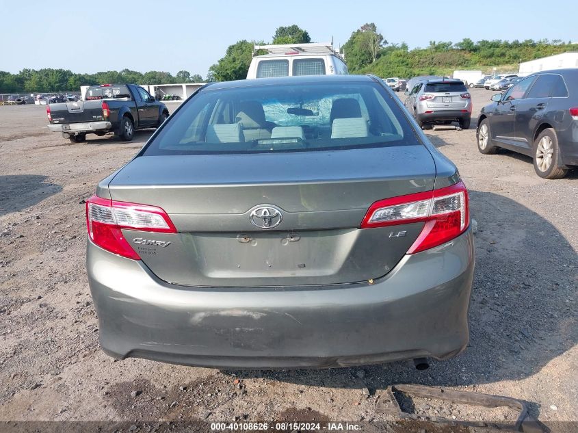 2014 Toyota Camry Le VIN: 4T4BF1FKXER341459 Lot: 40108626