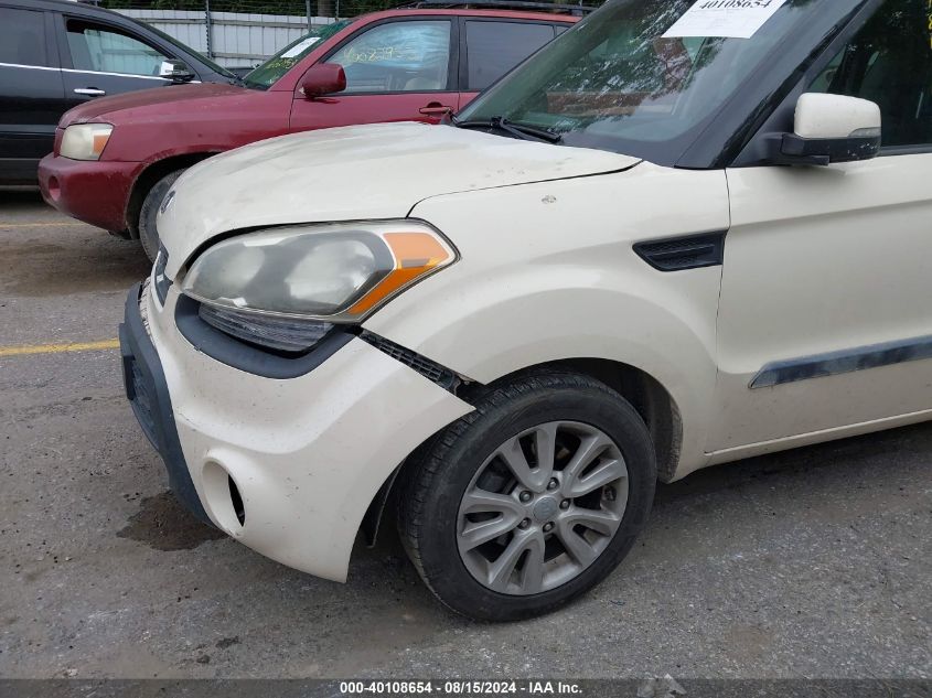 2013 Kia Soul + VIN: KNDJT2A6XD7523596 Lot: 40108654