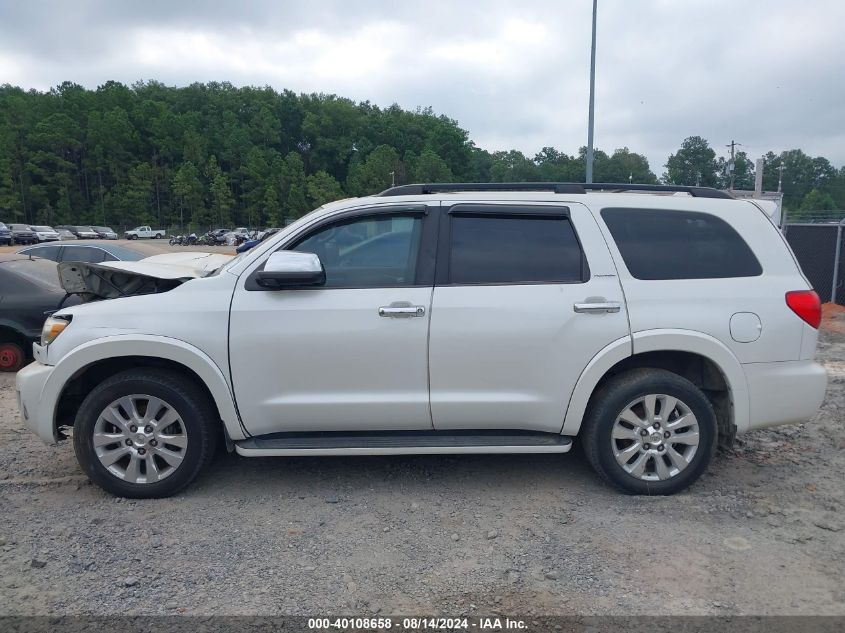 2012 Toyota Sequoia Platinum VIN: 5TDDW5G14CS066905 Lot: 40108658