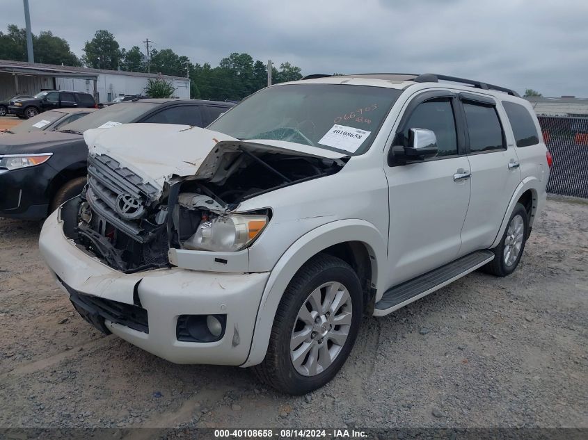 2012 Toyota Sequoia Platinum VIN: 5TDDW5G14CS066905 Lot: 40108658