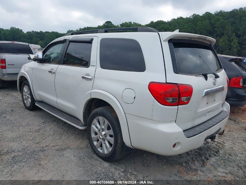 2012 Toyota Sequoia Platinum VIN: 5TDDW5G14CS066905 Lot: 40108658