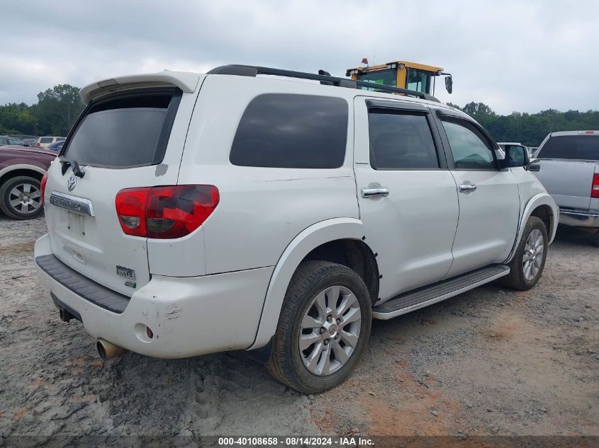 2012 Toyota Sequoia Platinum VIN: 5TDDW5G14CS066905 Lot: 40108658