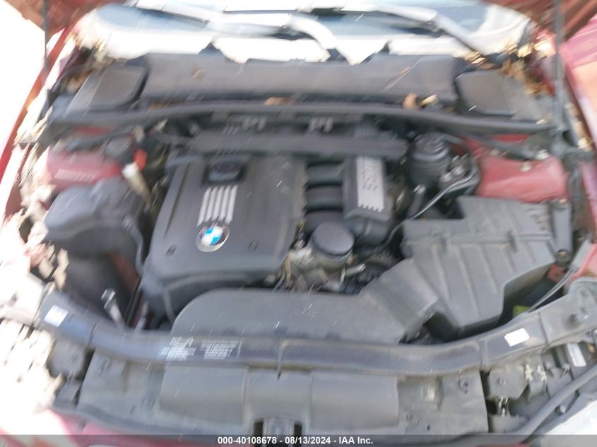 2011 BMW 328I xDrive VIN: WBAPK7C54BF087407 Lot: 40108678