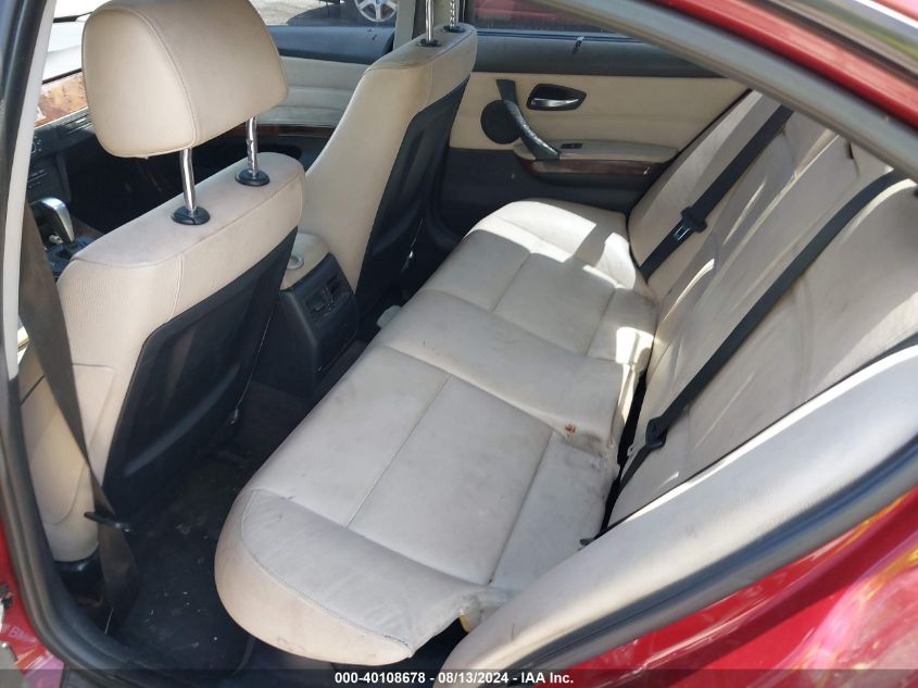 2011 BMW 328I xDrive VIN: WBAPK7C54BF087407 Lot: 40108678