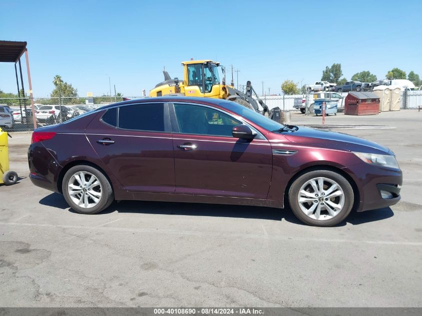 2012 Kia Optima Ex VIN: 5XXGN4A7XCG035621 Lot: 40108690