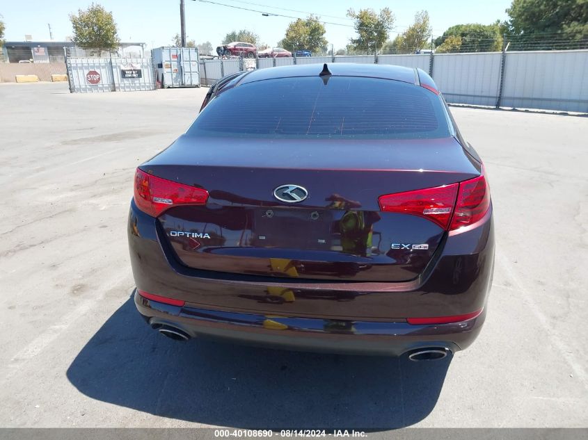 2012 Kia Optima Ex VIN: 5XXGN4A7XCG035621 Lot: 40108690