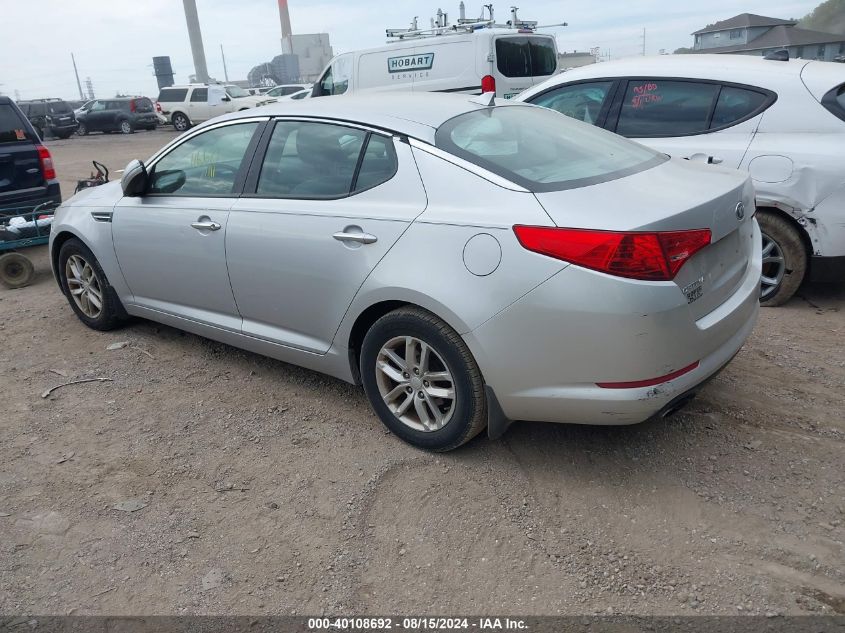 2013 Kia Optima Lx VIN: 5XXGM4A73DG244526 Lot: 40108692