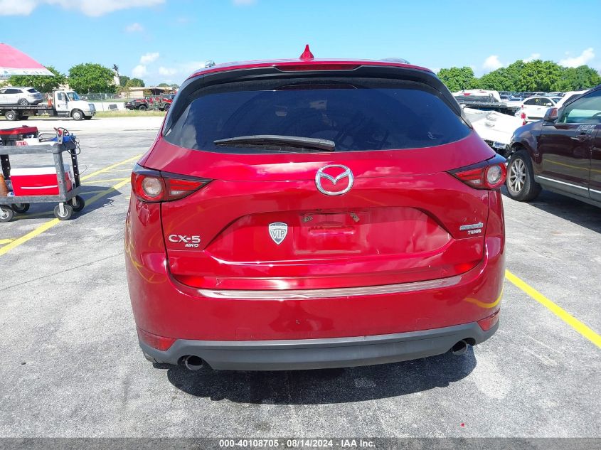 2021 Mazda Cx-5 Grand Touring Reserve VIN: JM3KFBAY1M0430897 Lot: 40108705