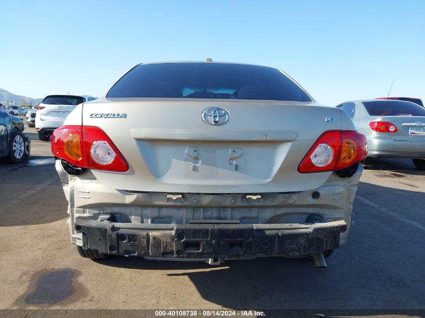 2010 Toyota Corolla S/Le/Xle VIN: 2T1BU4EE5AC515348 Lot: 40108738